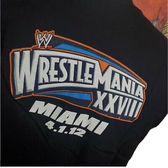 Finally the Rock has Come back to Miami Wrestlemania XXVIII 4.1.12 Size XXL - Picture 4 of 6